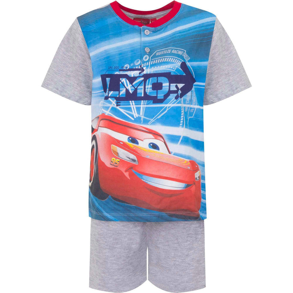 Disney Cars Boys Pyjama Kids Nightwear Short Set - Fabrica Fantasia