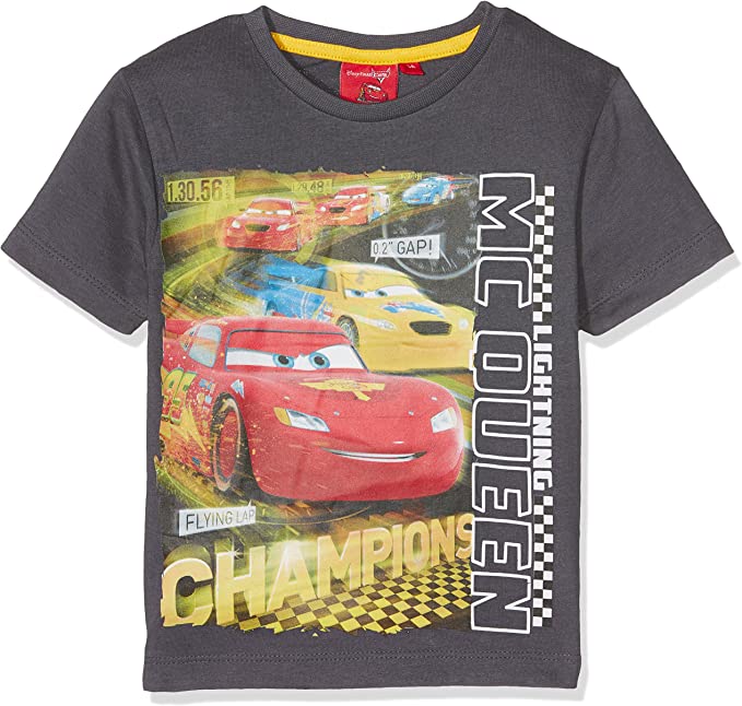 Disney Cars Toddler & Kids T-Shirt Short Sleeve Tee - Fabrica Fantasia