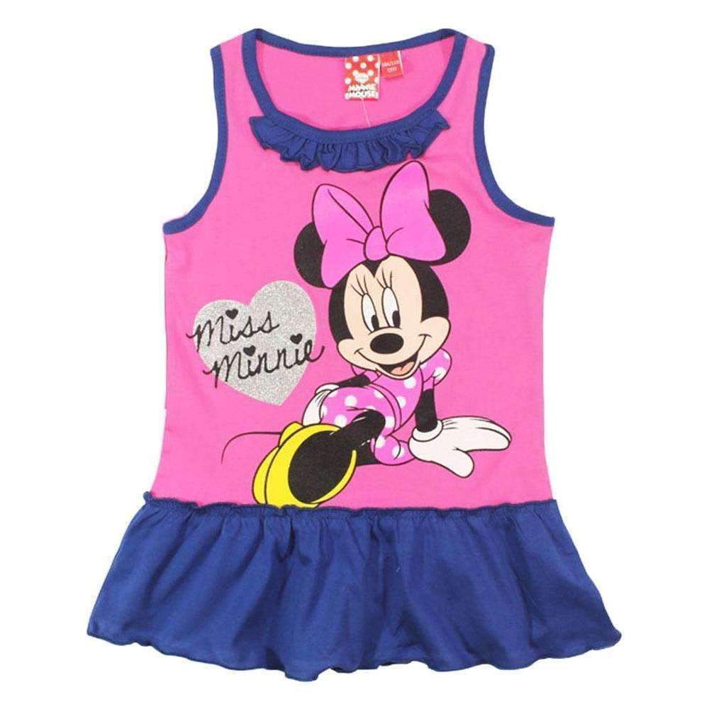 Disney Minnie Kids Dress Top Sleeveless Tunic - Fabrica Fantasia