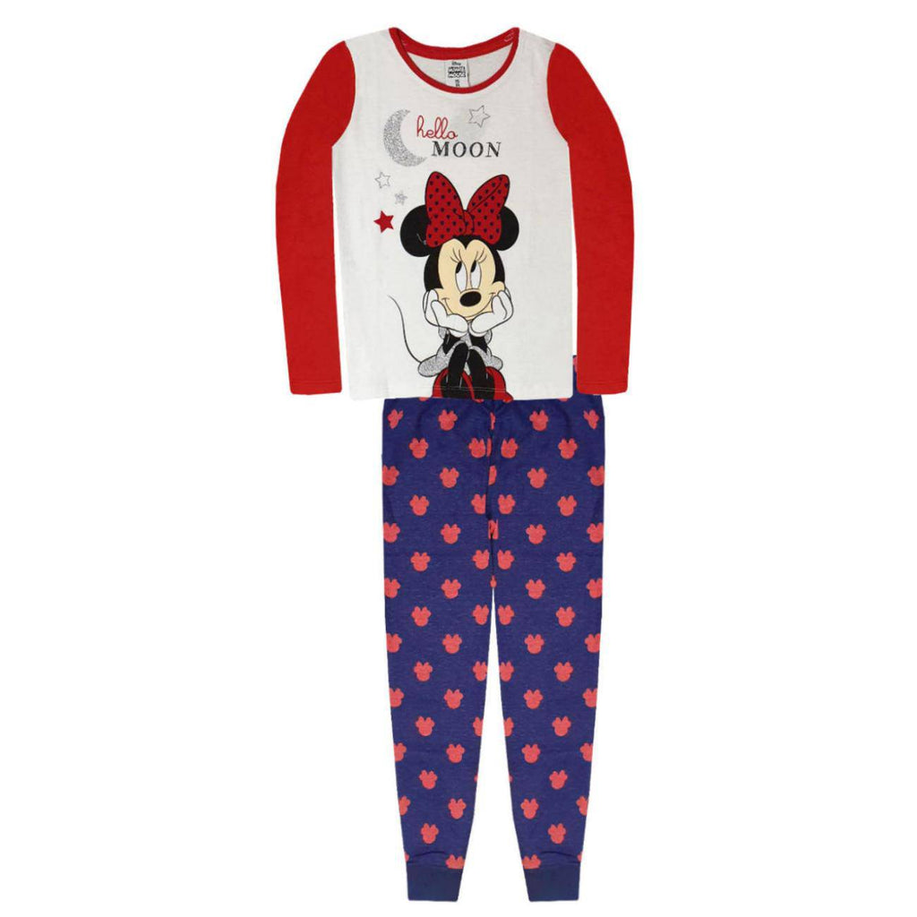 Disney Minnie Kids Pyjama Long Sleeve Nightwear Set - Fabrica Fantasia