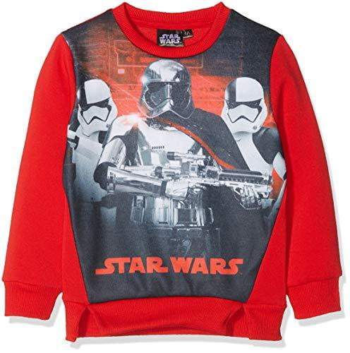 Disney Star Wars Kids 3-6 Years Pullover Sweatshirt Red - Fabrica Fantasia