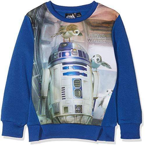 Disney Star Wars Kids Pullover Sweatshirt Blue BB8 - Fabrica Fantasia