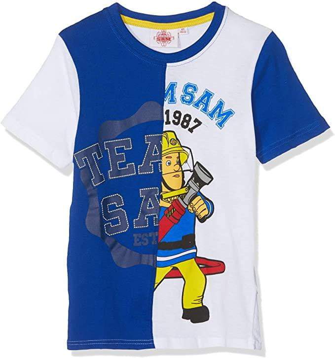 Fireman Sam Kids T-Shirt Short Sleeve Top - Fabrica Fantasia