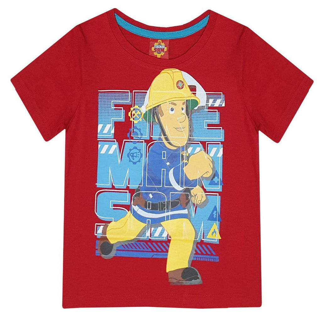 Fireman Sam Kids T-Shirt Short Sleeve Top - Fabrica Fantasia