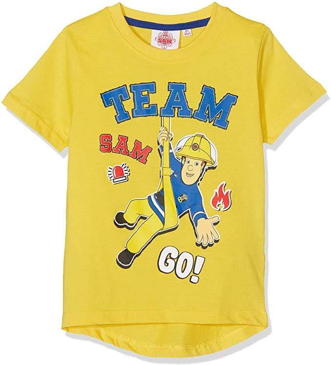 Fireman Sam Kids T-Shirt Short Sleeve Top - Fabrica Fantasia