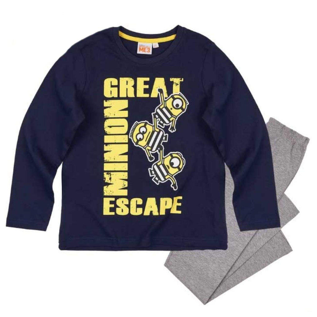 Minions Kids Nightwear Pyjama Long Sleeve Set - Fabrica Fantasia