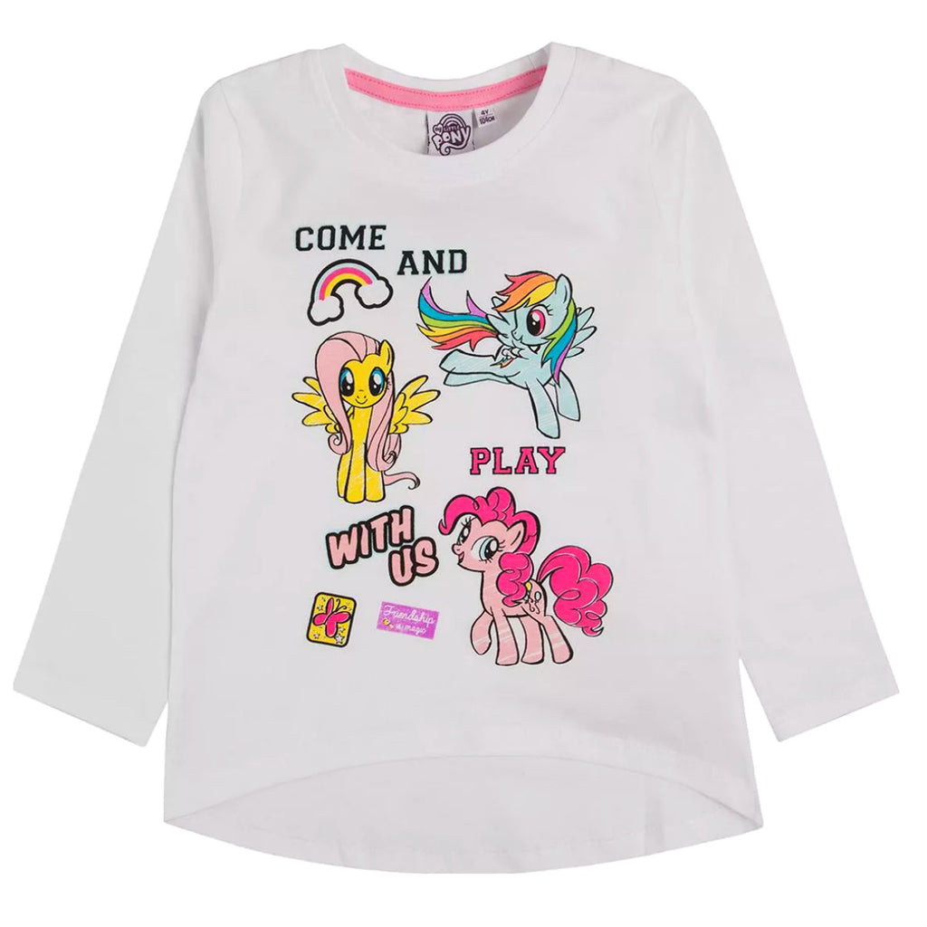 My Little Pony Kids T-Shirt Long Sleeve Top - Fabrica Fantasia