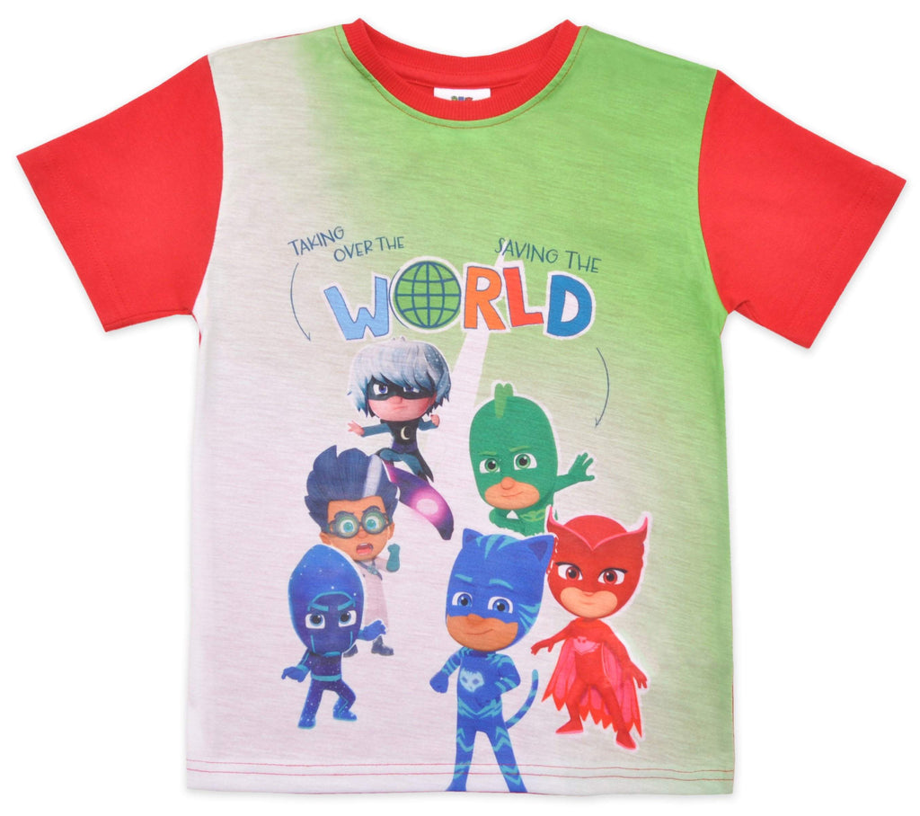 PJ Masks Toddler 1-2 Years T-Shirt Short Sleeve Top - Fabrica Fantasia