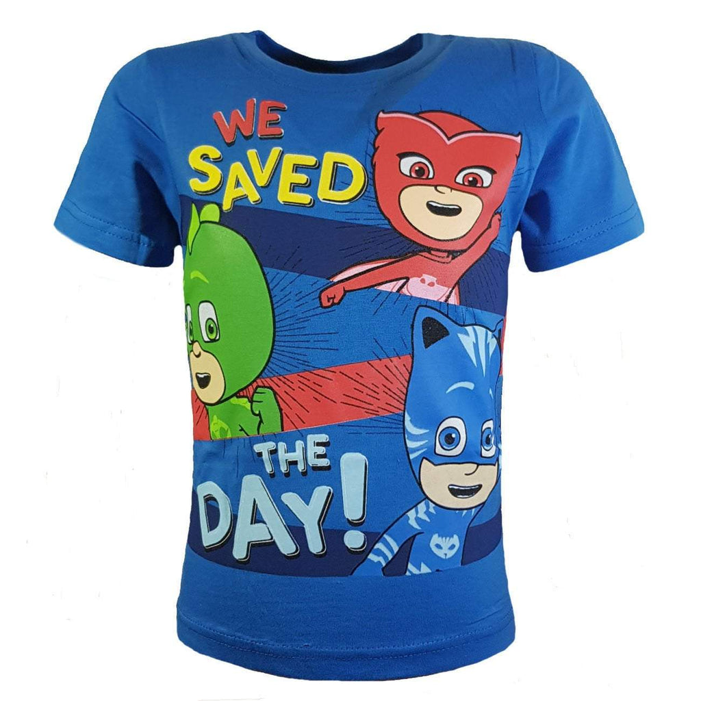 PJ Masks Toddler T-Shirt Short Sleeve Top - Fabrica Fantasia