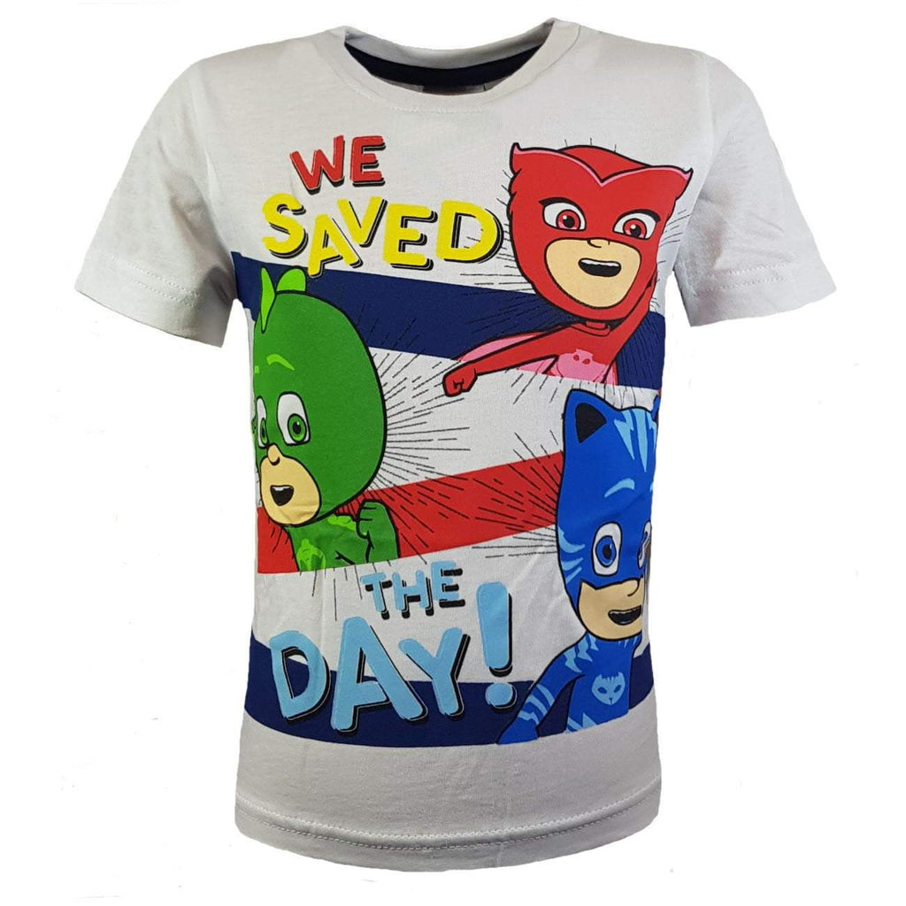 PJ Masks Toddler T-Shirt Short Sleeve Top - Fabrica Fantasia