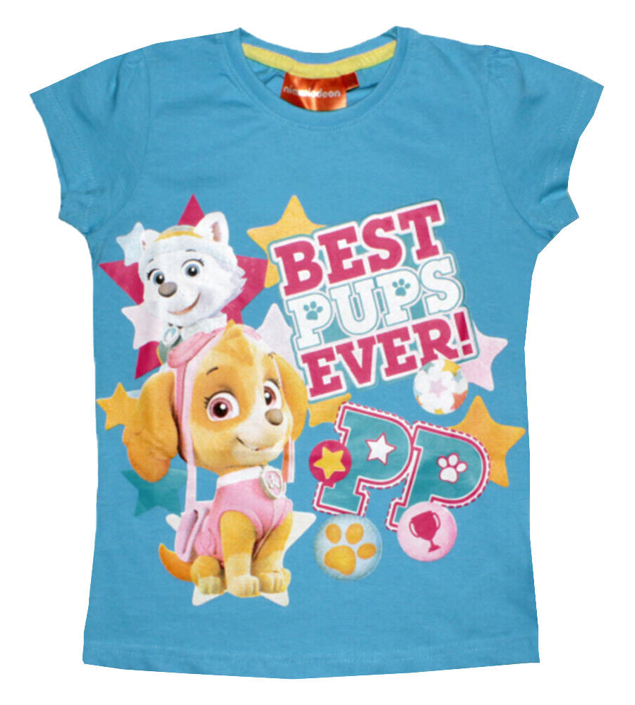 Paw Patrol Skye Kids T-Shirt Short Sleeve Top Tee - Fabrica Fantasia