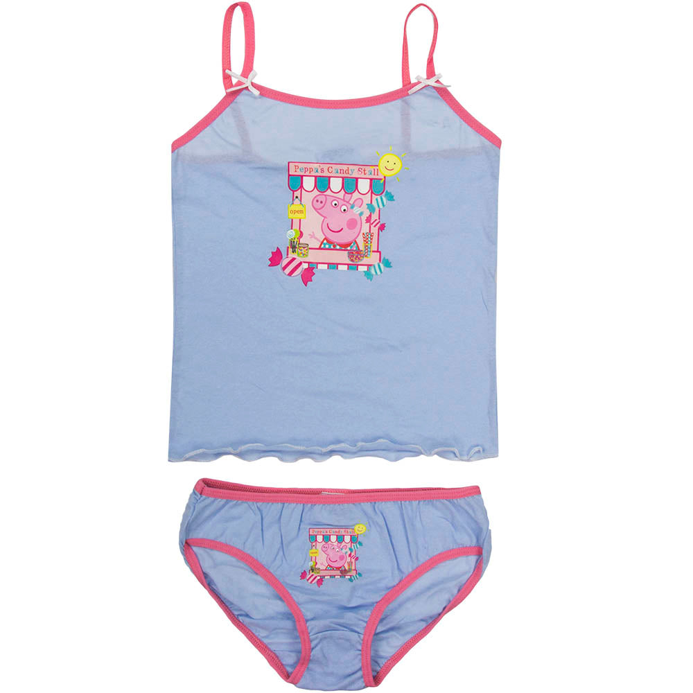 Peppa Pig Kids 7-8 Years Underwear Top and Briefs Set - Fabrica Fantasia