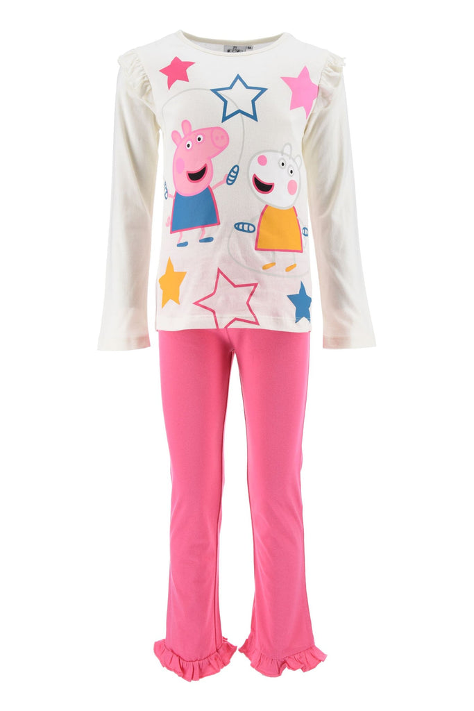 Peppa Pig Kids Long Sleeve Nightwear Pyjama Set - Fabrica Fantasia