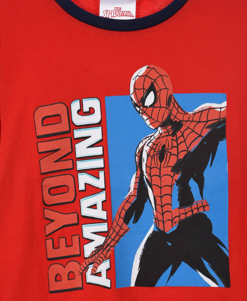 Spider-Man Boys T-Shirt Long Sleeve Top - Fabrica Fantasia