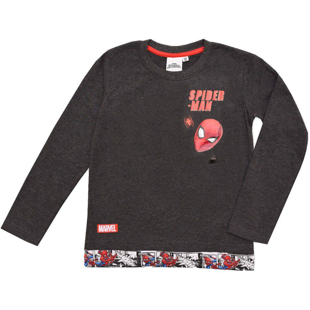 Spider-Man Marvel Kids T-Shirt Long Sleeve Tee - Fabrica Fantasia