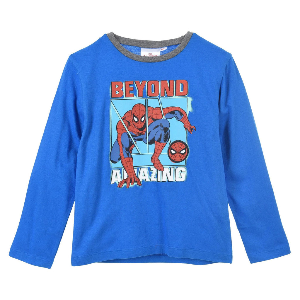 Spiderman Kids T-Shirt Long Sleeve Top - Fabrica Fantasia