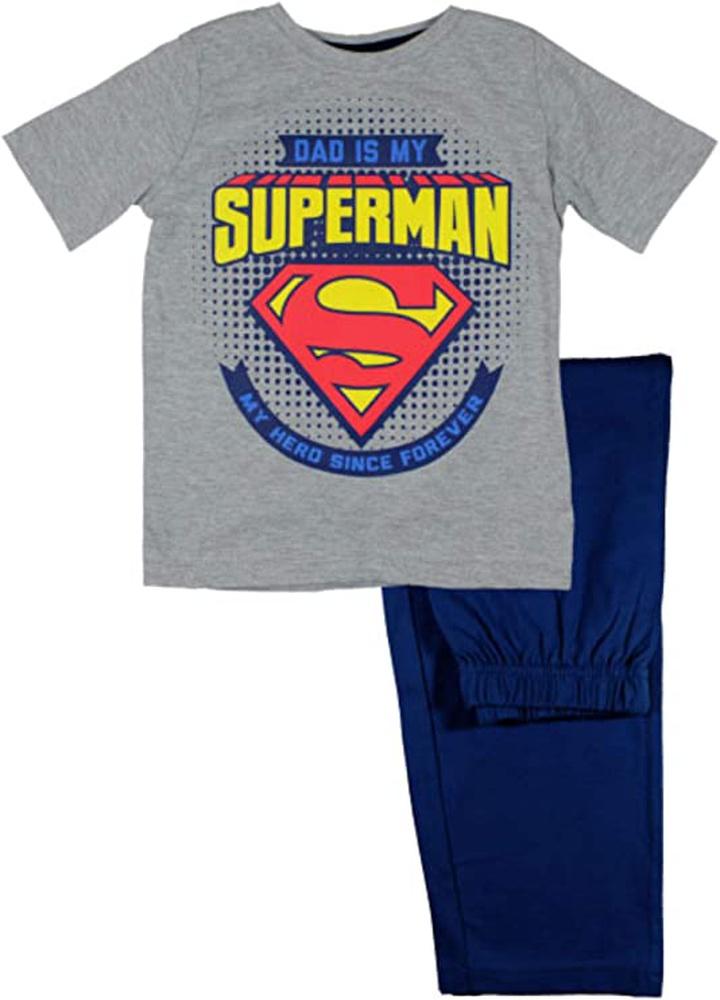 Superman Toddler & Kids Pyjama Nightwear Set - Fabrica Fantasia