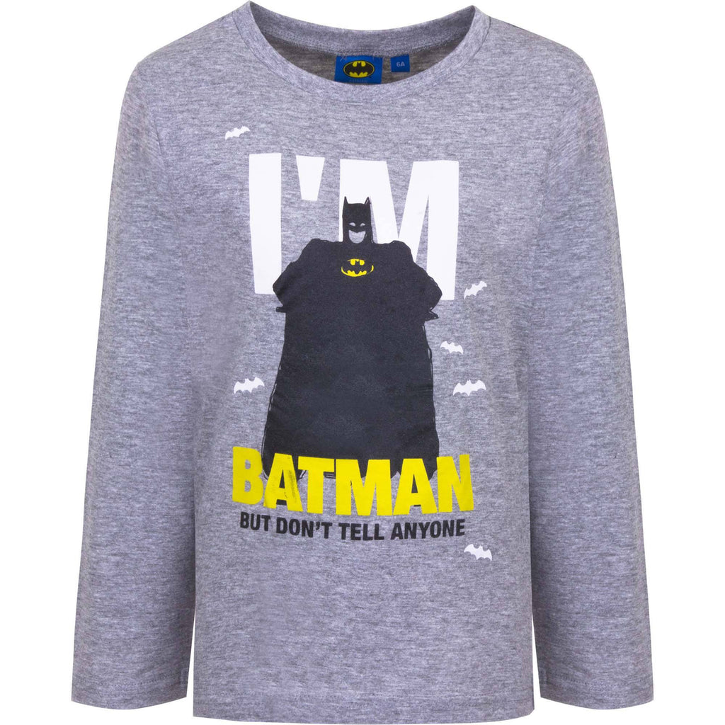 Batman Kids T-Shirt Long Sleeve Top Tee - Fabrica Fantasia