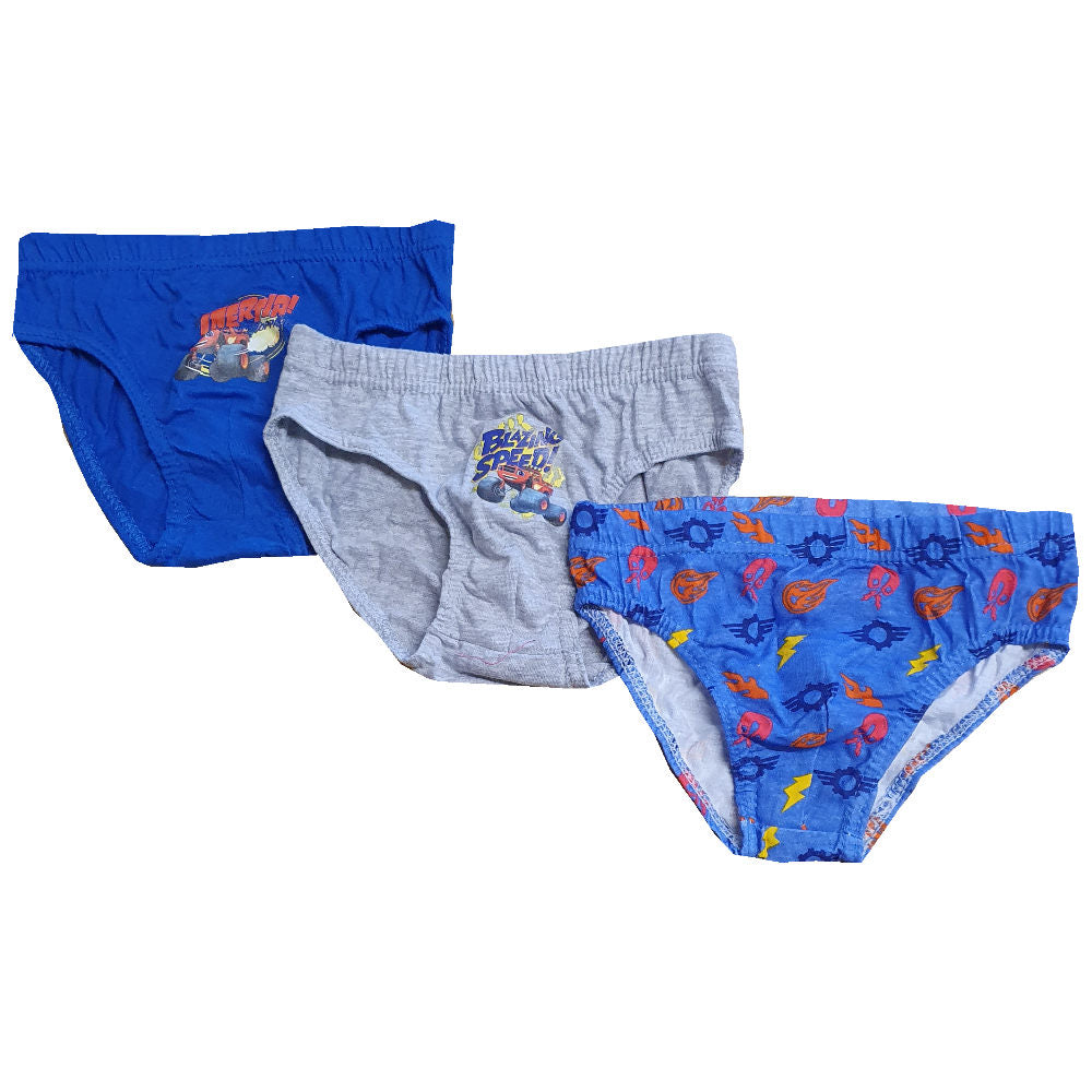 Blaze Kids Underwear Pack of 3 Briefs/Slips - Fabrica Fantasia