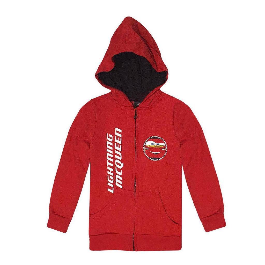 Disney Cars Kids Hoodie Sweatjacket - Lightning McQueen - Fabrica Fantasia