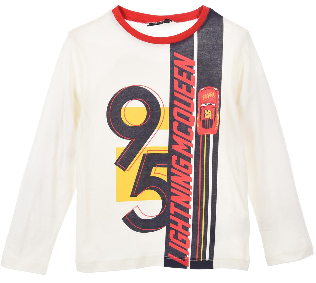 Disney Cars Kids Long Sleeve T-Shirt "95 Lightning McQueen" - Fabrica Fantasia