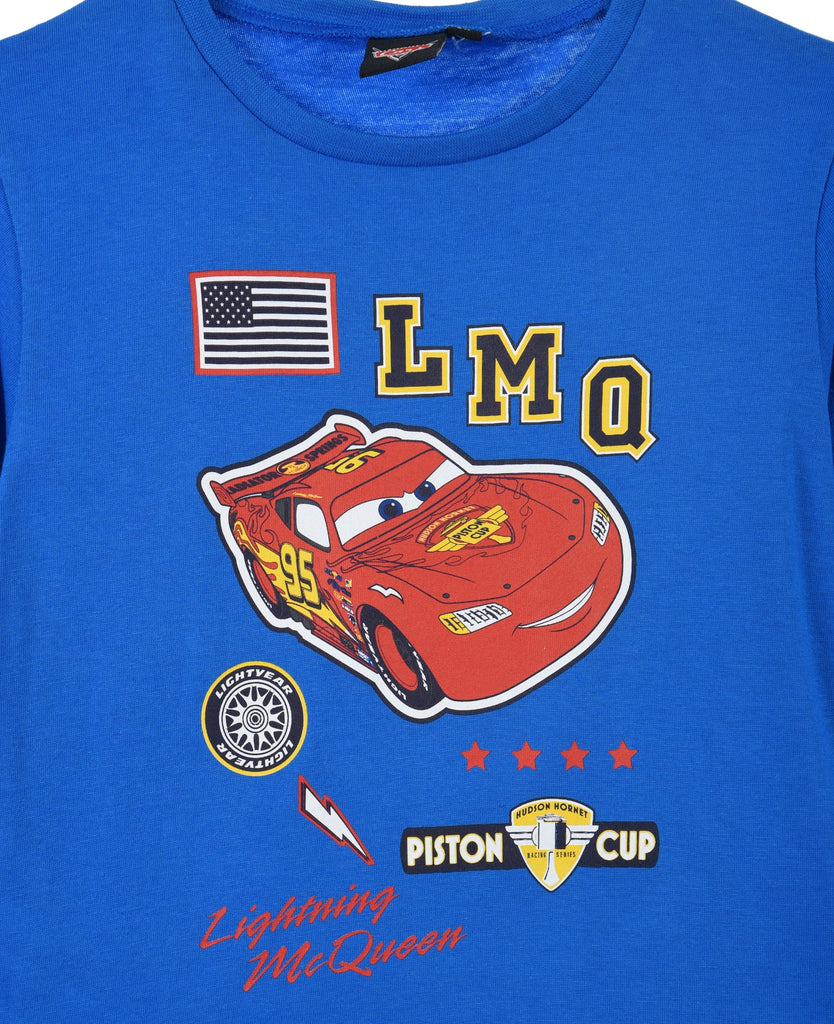 Disney Cars Kids T-Shirt Long Sleeve LMQ Lightning McQueen - Fabrica Fantasia