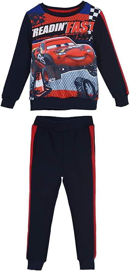 Disney Cars Boys Tracksuit Set, Fleece, Lightning McQueen - Fabrica Fantasia