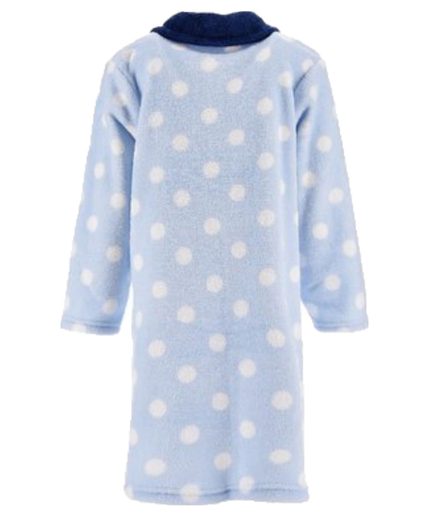 Disney Frozen Kids Dressing Gown Fleece Robe - Anna & Elsa - Fabrica Fantasia