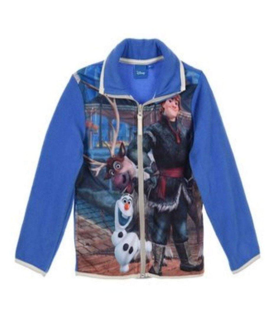 Disney Frozen Kids Fleece Jacket "Olaf-Kristoff-Sven" - Fabrica Fantasia