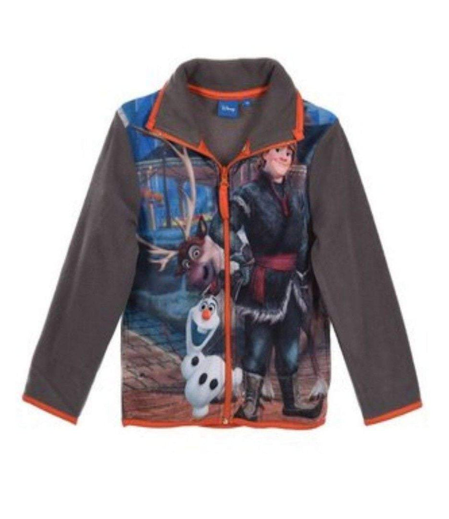 Disney Frozen Kids Fleece Jacket "Olaf-Kristoff-Sven" - Fabrica Fantasia