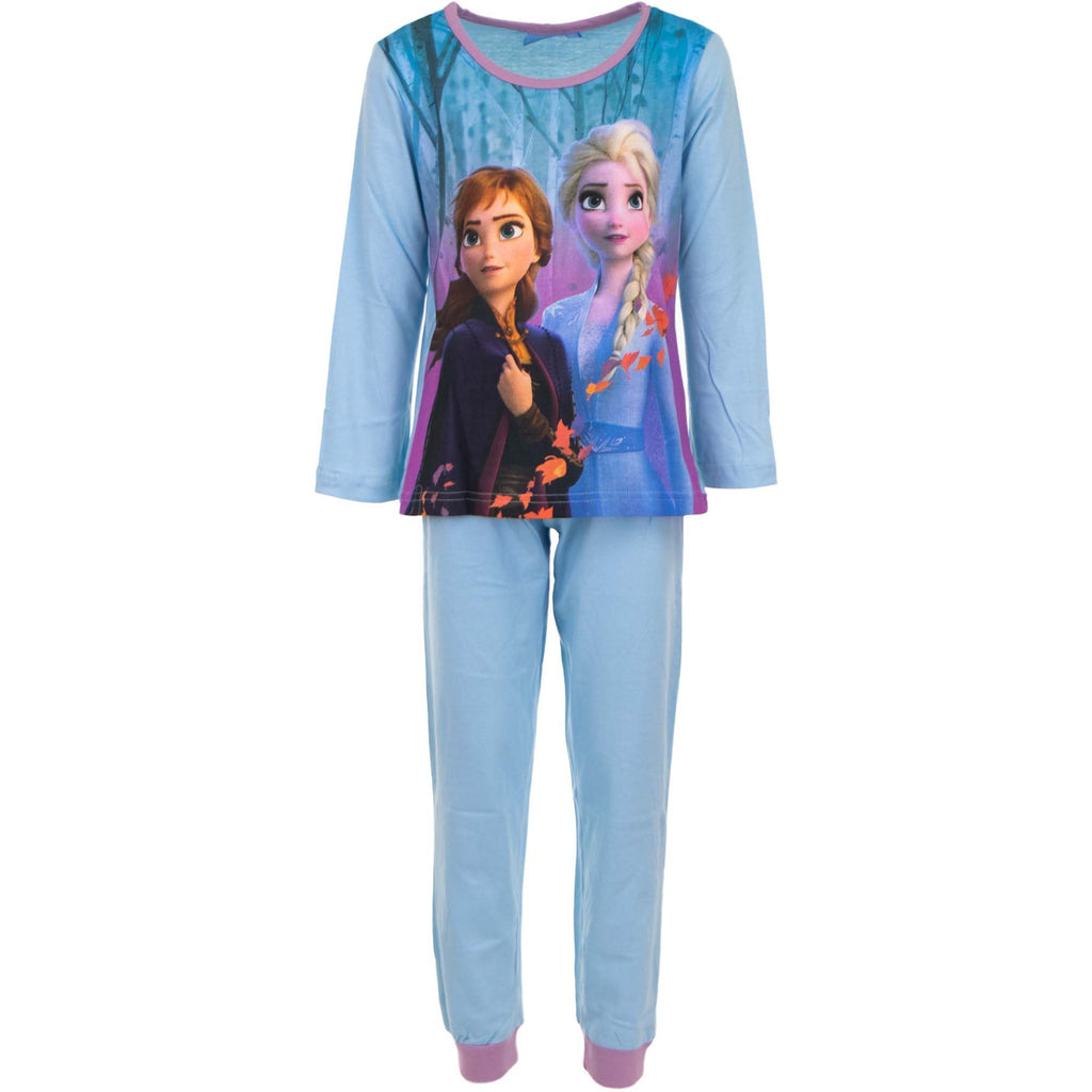 Disney Frozen Girls Pyjama Set, Nightwear, Cotton - Fabrica Fantasia