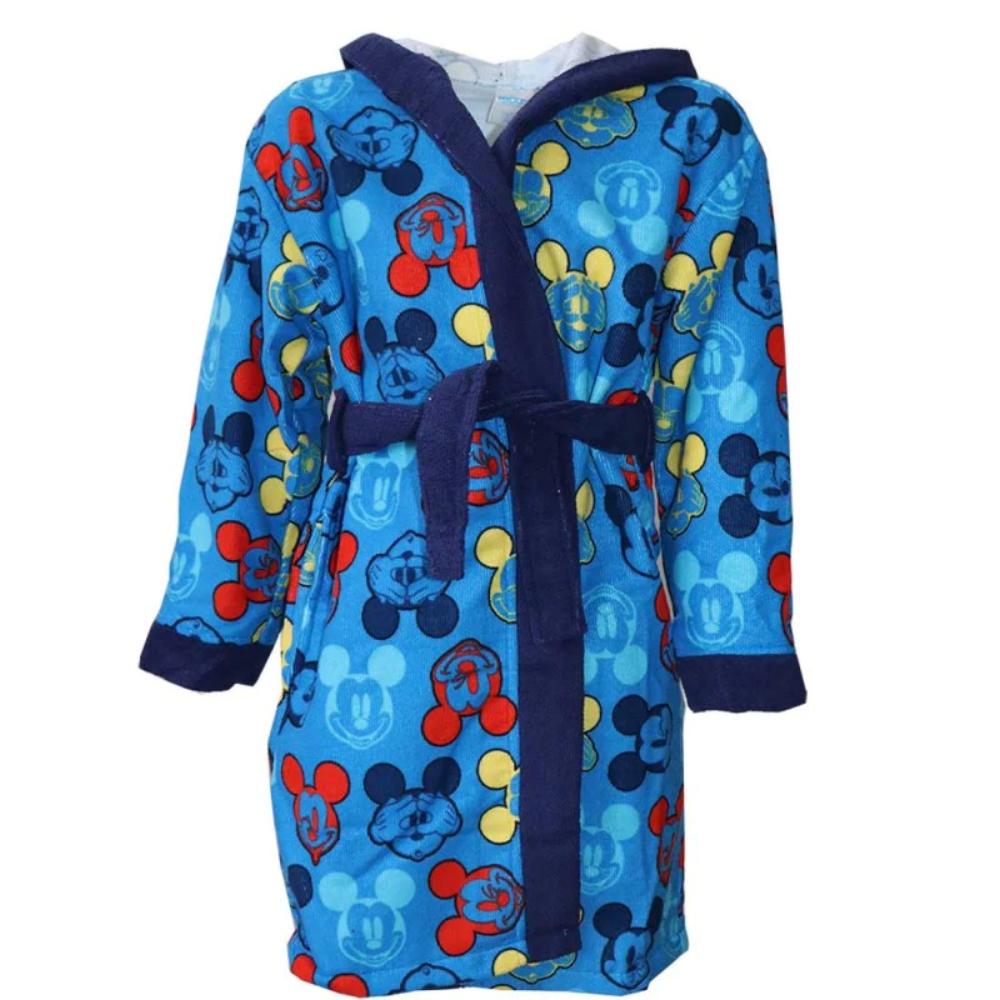 Disney Mickey Kids Fleece Robe Dressing Gown - Fabrica Fantasia