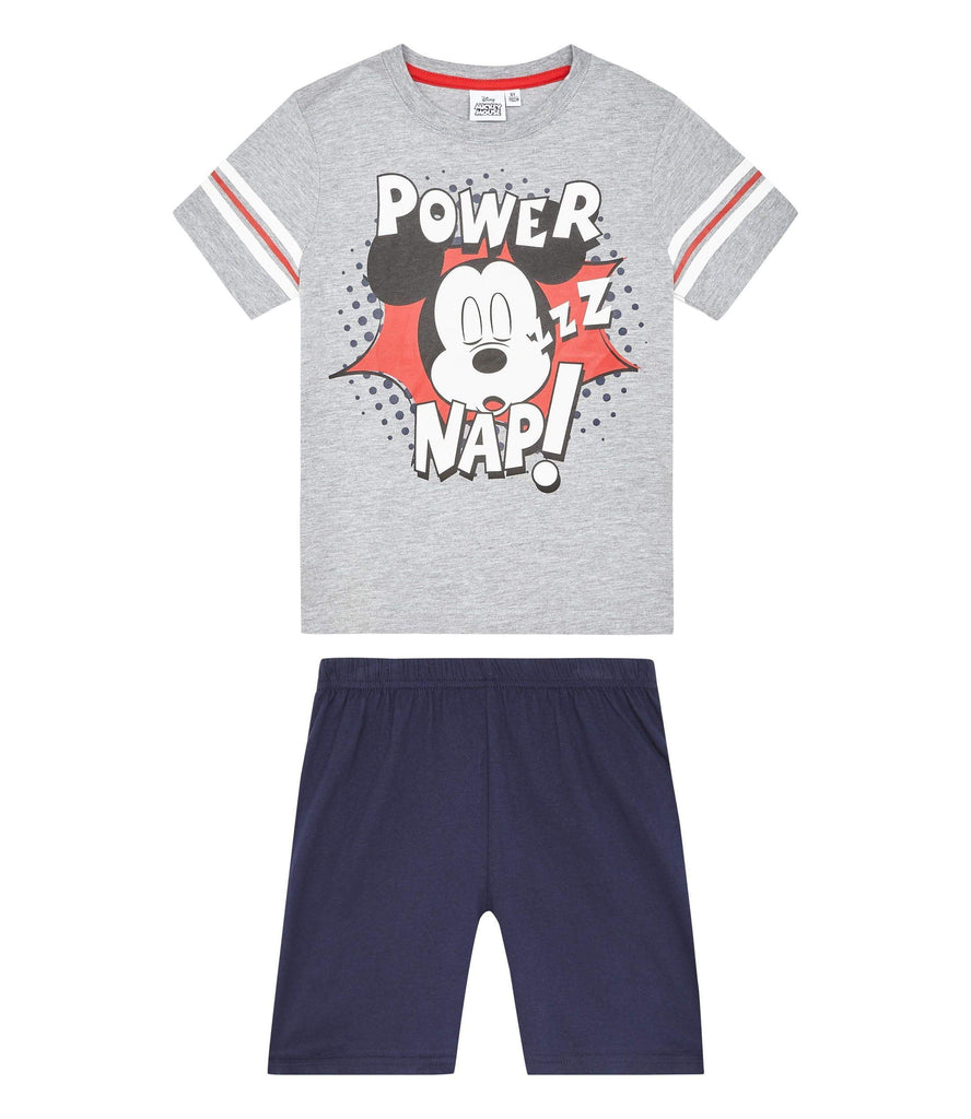 Disney Mickey Kids Pyjama Short Set "Power Nap" - Fabrica Fantasia