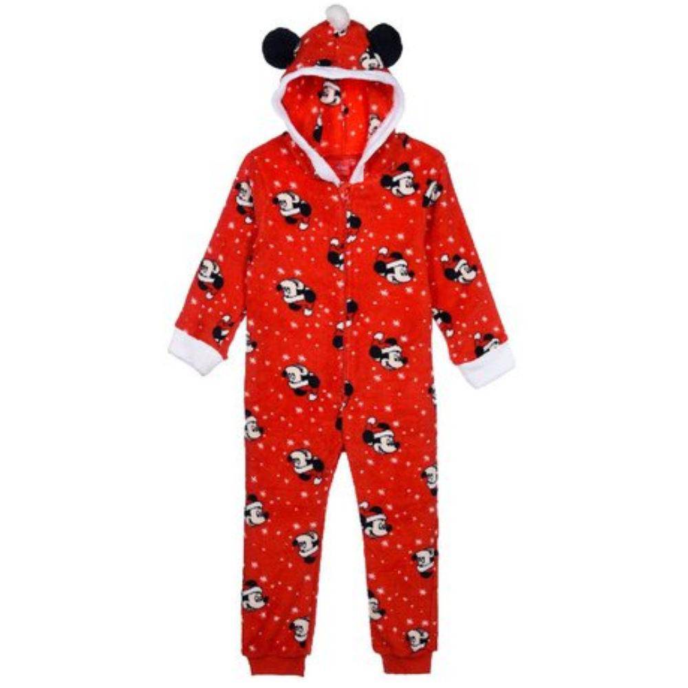 Disney Mickey Kids Robe Fleece Overall One Piece - Fabrica Fantasia