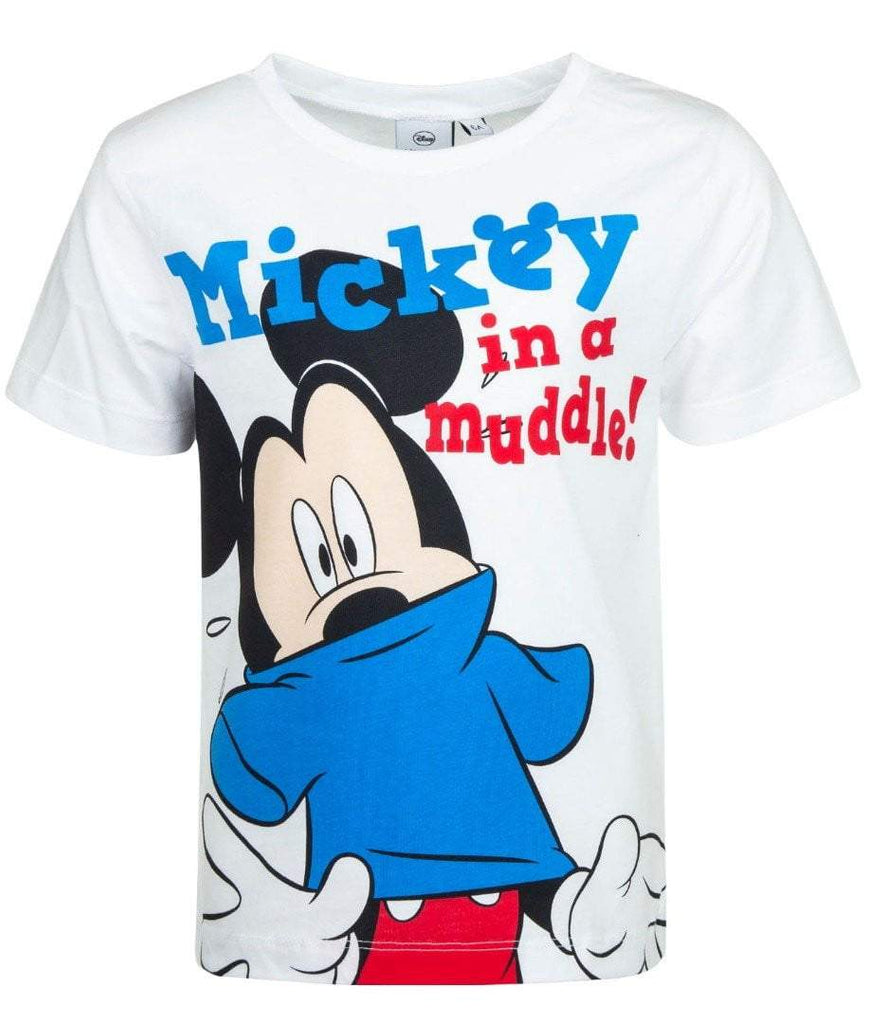 Disney Mickey Kids T-Shirt Short Sleeve Top - Fabrica Fantasia