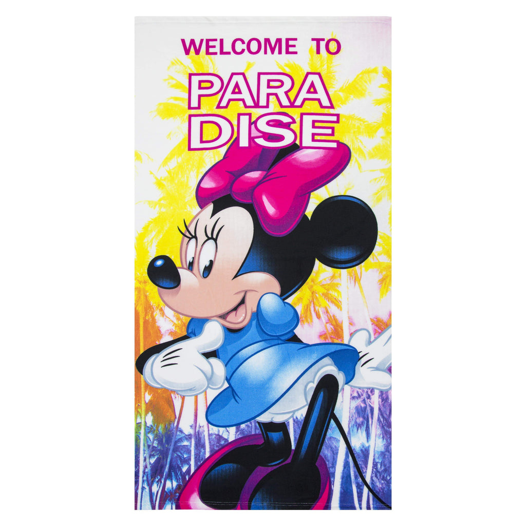 Disney Minnie Girls Beach Towel 70x140 cm Microfiber - Fabrica Fantasia