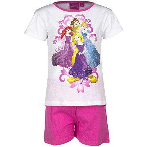 Disney Princess Kids Nightwear Pyjama Short Sleeve - Fabrica Fantasia