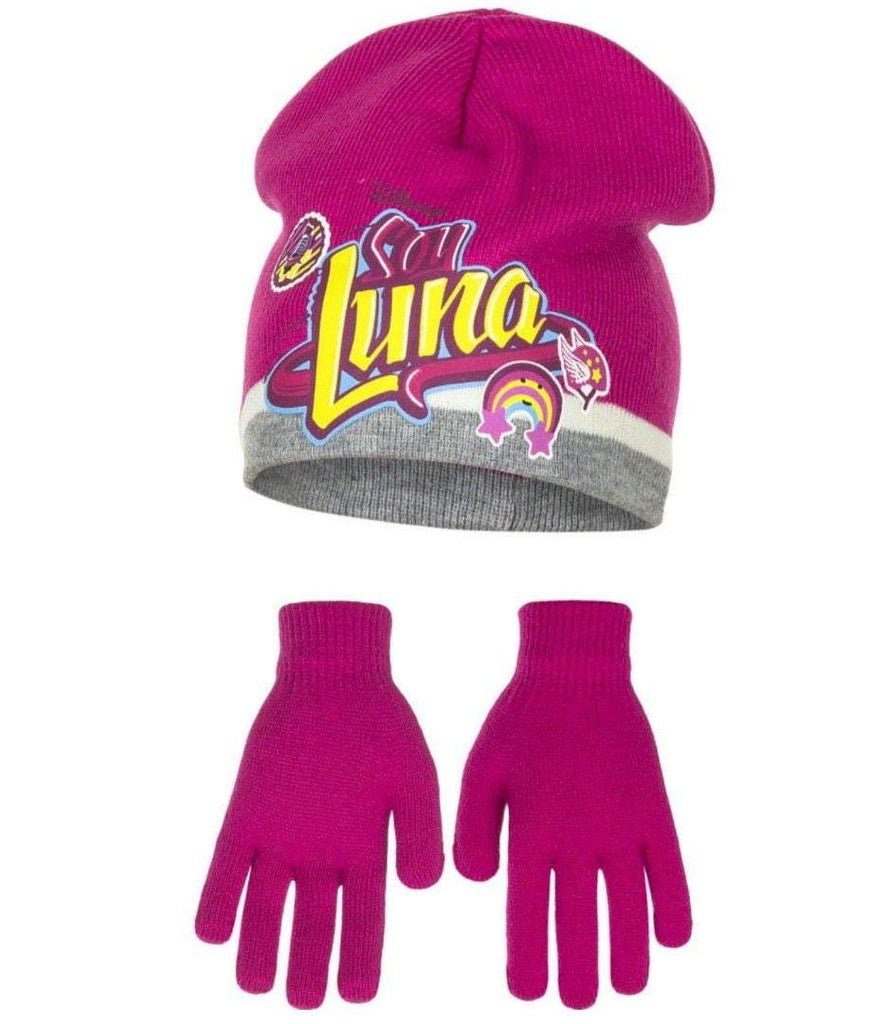 Disney Soy Luna Girls Hat and Gloves Set - Fabrica Fantasia