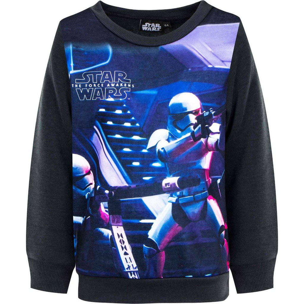 Disney Star Wars Kids Sweatshirt Pullover - Stormtrooper - The Force Awakens - Fabrica Fantasia