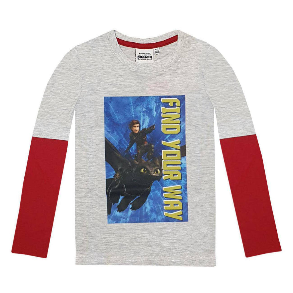 Dragons Kids Top Long Sleeve T-Shirt - Fabrica Fantasia