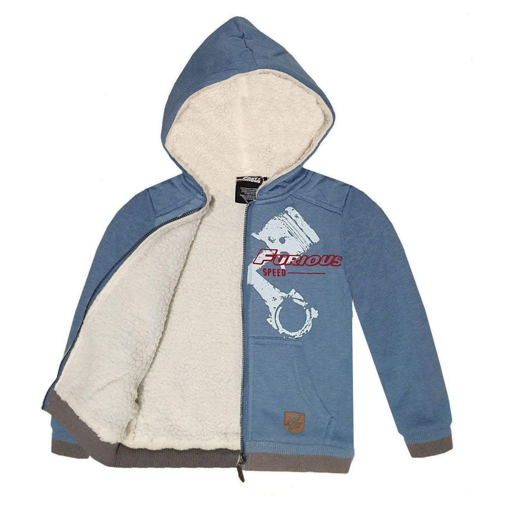 Fast and Furious Kids Jacket with Hoodie - Fabrica Fantasia