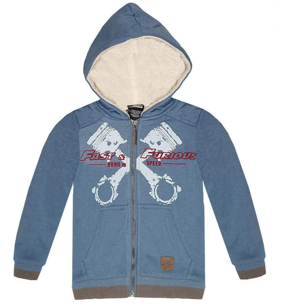 Fast and Furious Kids Jacket with Hoodie - Fabrica Fantasia