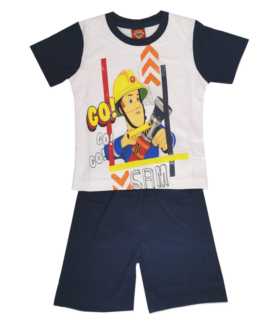 Fireman Sam Kids Pyjama Set Short Sleeve - Fabrica Fantasia