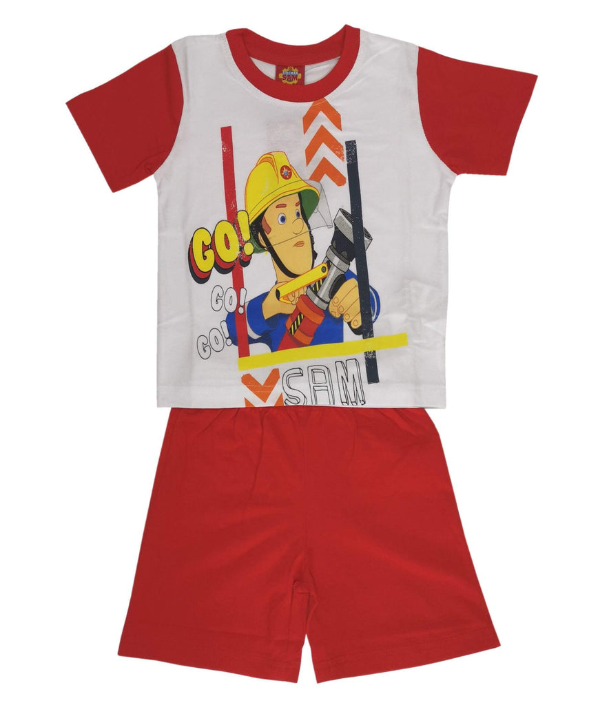 Fireman Sam Kids Pyjama Set Short Sleeve - Fabrica Fantasia