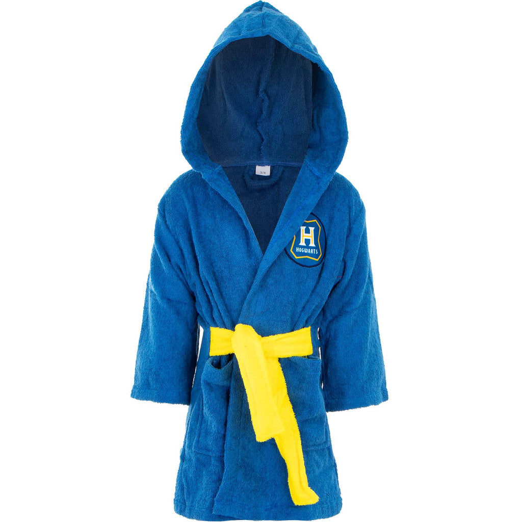 Harry Potter Boys Kids Robe, Hogwarts, Blue - Fabrica Fantasia