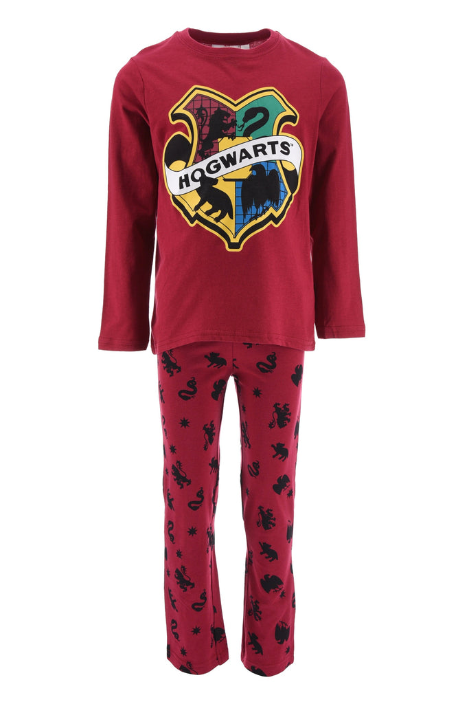 Harry Potter Kids Nightwear Pyjama Set Hogwarts - Fabrica Fantasia