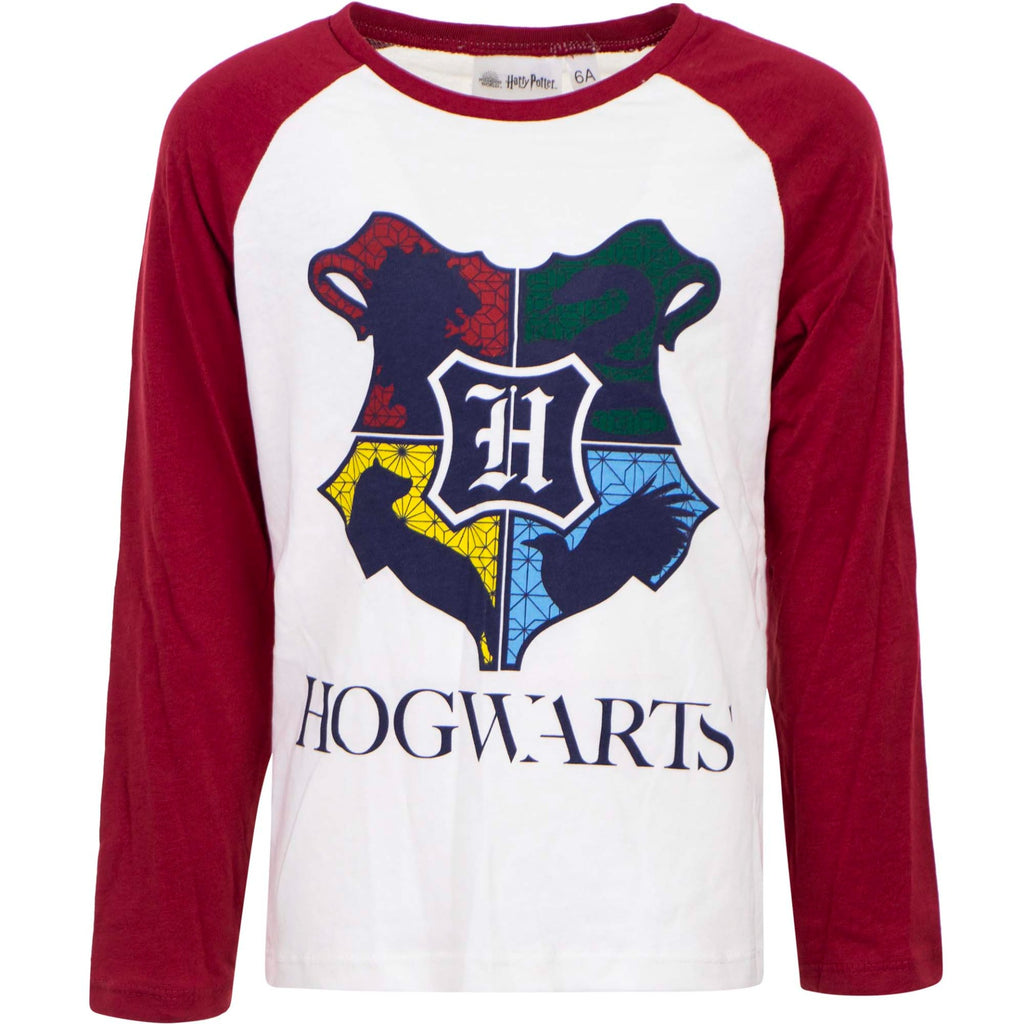 Harry Potter Kids T-Shirt Long Sleeve Hogwarts - Fabrica Fantasia