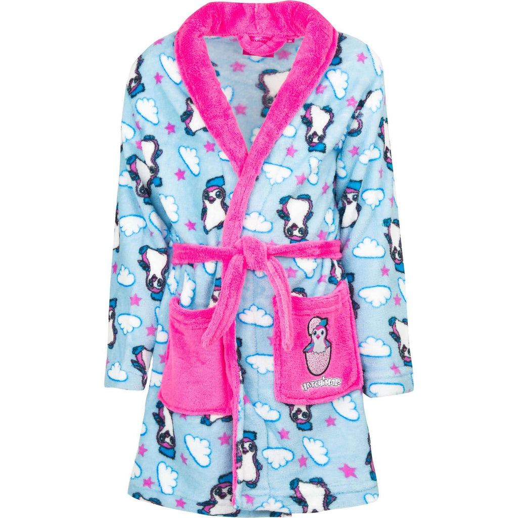 Hatchimals Kids Fleece Bathrobe Gown - Fabrica Fantasia