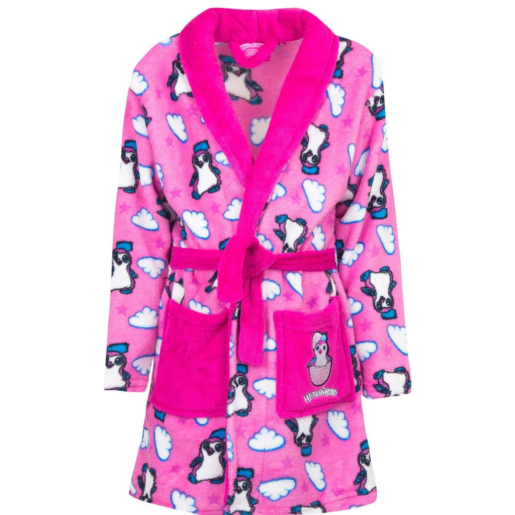 Hatchimals Kids Fleece Bathrobe Gown - Fabrica Fantasia