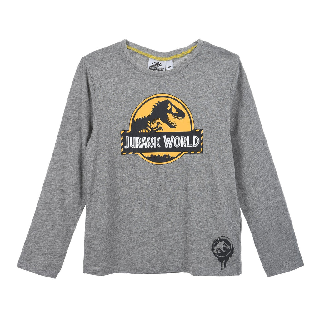 Jurassic World Kids T-Shirt Long Sleeve Top - Fabrica Fantasia